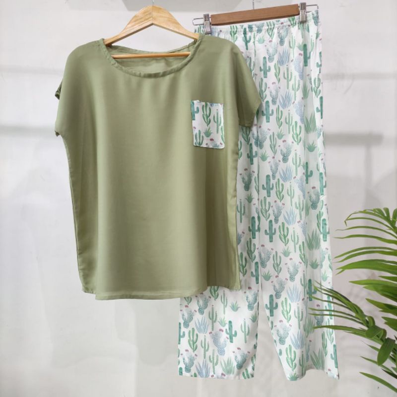 BABYDOLL RAYON PANJANG| BABYDOLL MURAH | BAJU RUMAHAN-Panjang 6