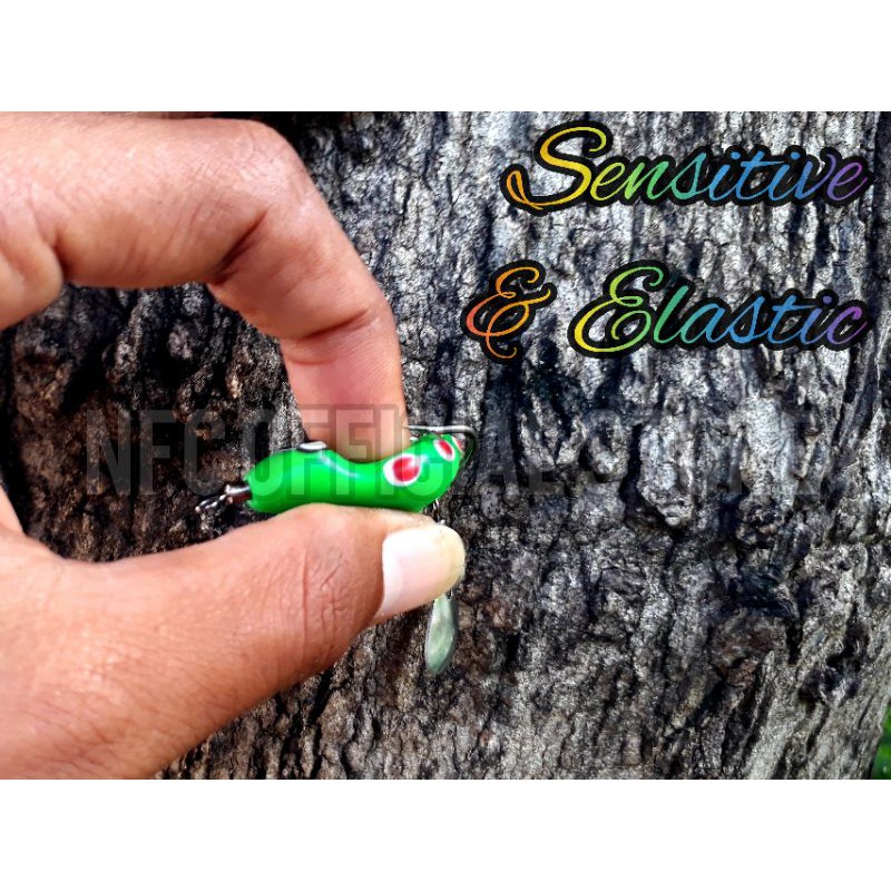 Soft frog Curut 3,5cm / 4gr ANTI MOCEL, Desain &amp; ketebalan yang sangat TEPAT, Target gabus dan toman