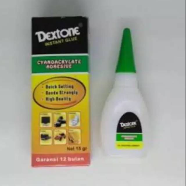 

Lem dextone 15gr super lengket