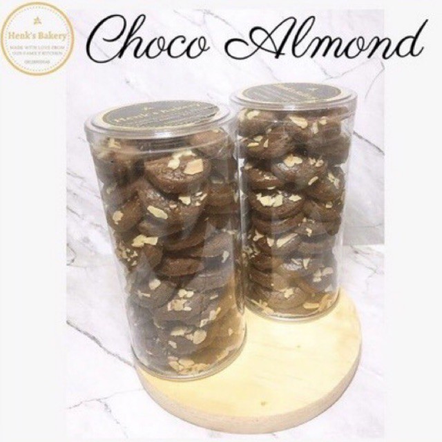 

CHOCO ALMOND COOKIES | Kue Choco Almond | Kue Kering lebaran