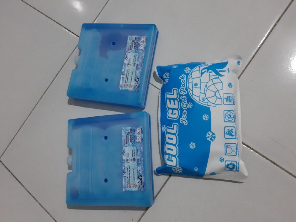 Ice Gel Besar 500g Merk Cool Gel - Blue Ice Pack Gel