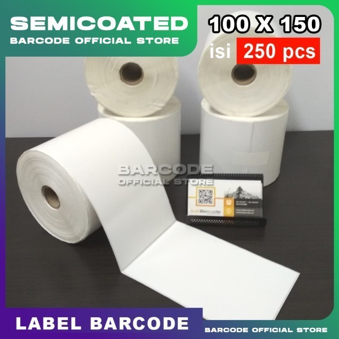 

Stiker Label 100 x 150 mm Resi Pengiriman Online Shop 4 x 6 inch