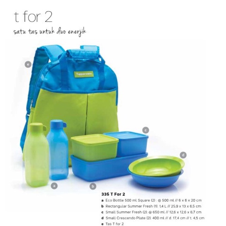 T For 2 Tupperware