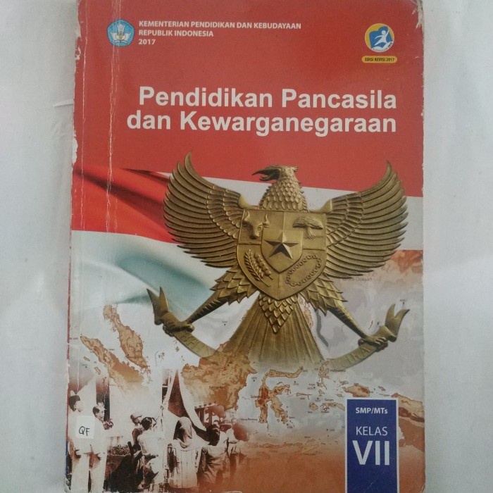 BUKU PPKN UNTUK SMP/MTS KELAS 7