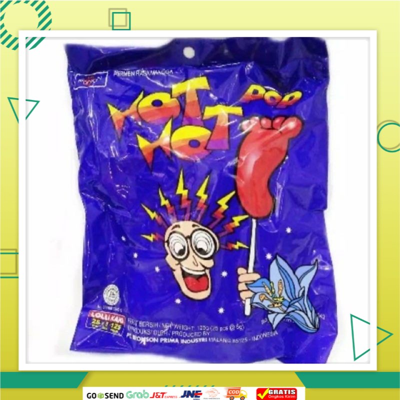 

Permen Hot Hot Pop Kaki 1 Pack Isi 25 Pcs 25Pcs