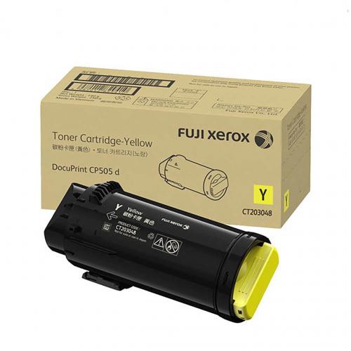 Toner Fuji Xerox CT203048 Yellow High Capacity Cartridge For CP505D