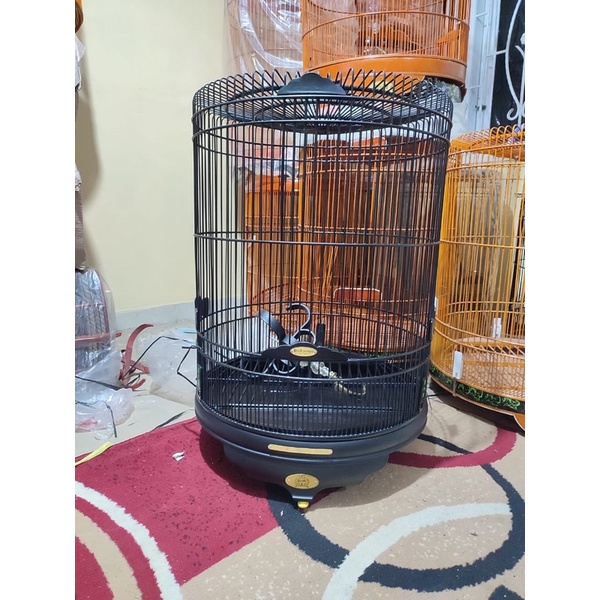 SANGKAR KANDANG MURAI BnR BLACK DOFF NO 2 DM 58CM