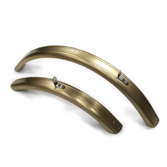 PART BROMPTON NOVDESIGN BROMPTON L-TYPE TITANIUM MUDGUARD - GOLD