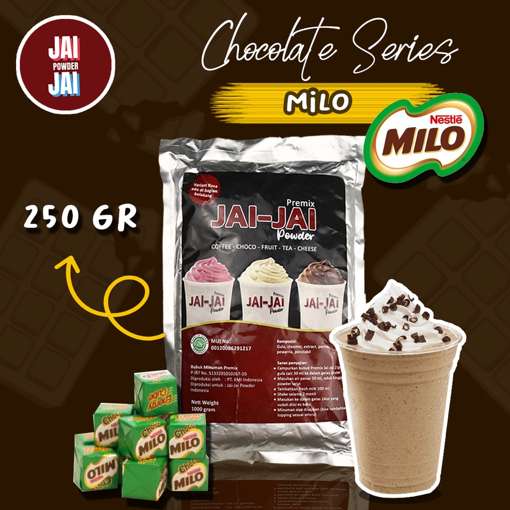 

Bubuk Minuman 250gr - MILO - Jai Jai Powder