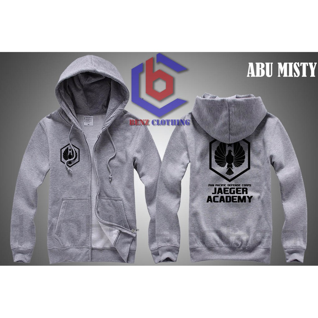 Jaket Zipper Pasific Rim Jaeger Academy
