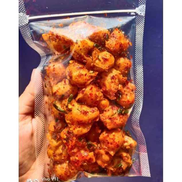 

siomay mini cemilan pedas daun jeruk isi 100gram