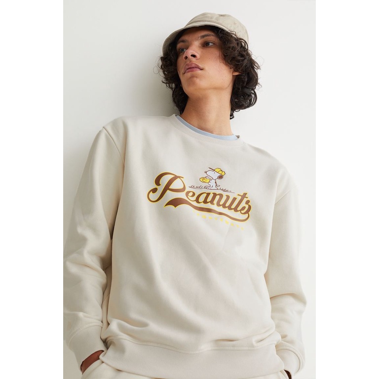 Crewneck H&amp;M Peanuts sweater hnm peanuts sweater