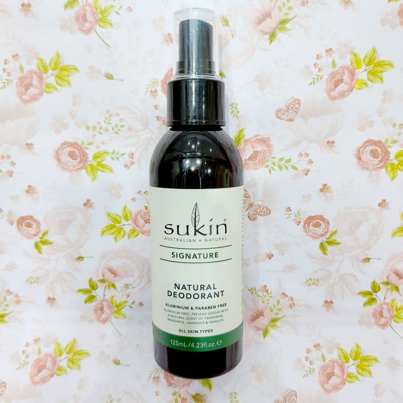 Jual Sukin Signature Natural Deodorant Spray 125ml Shopee Indonesia