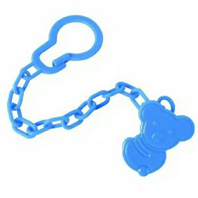 LZ.N19 Ready Surabaya. Tali rantai empeng plastik murah, clip pacifier