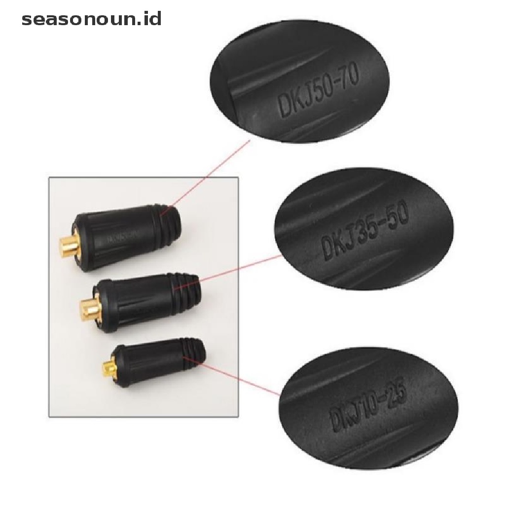 【seasonoun】 Welding Torch Cable Panel Connector-plug Socket Gas Blowers for Welding Machine ID