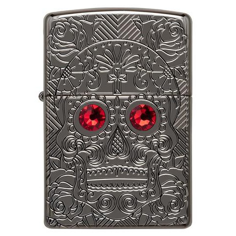 Korek Zippo Original Armor® Crystal Skull Design 49300
