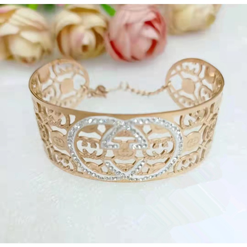 Gelang Titanium Permata Terbaru Perhiasan Fashion zz1