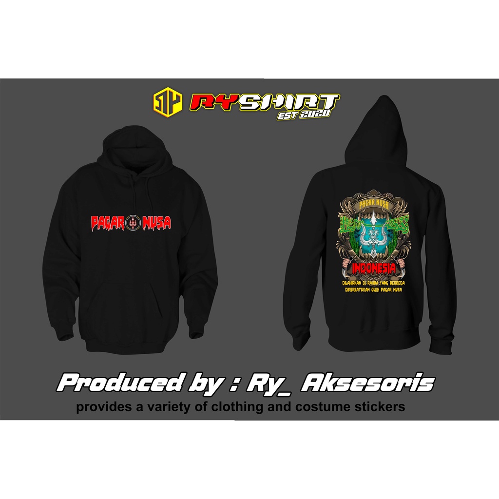 Hoodie / Jaket /Sweater Distro keren Murah Pagar Nusa Indonesia Culture