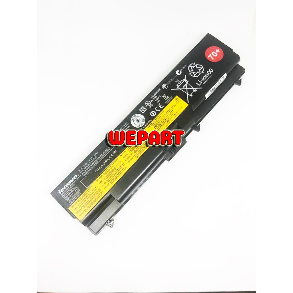 Baterai Laptop  Original Lenovo ThinkPad L430 L530 T430 T430i T530 T530i W530 W530i Ori