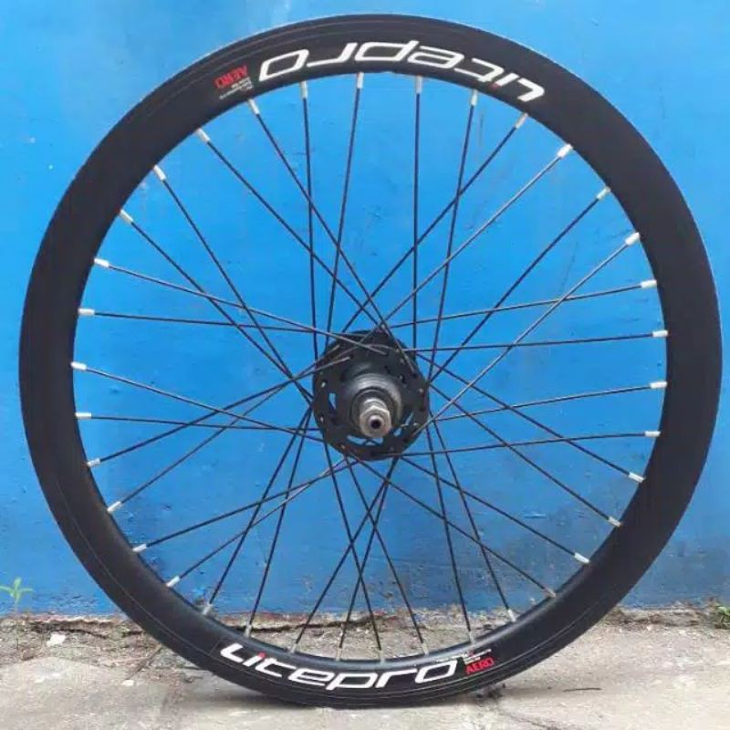 Decal Rims Velg Wheelset Roda Sepeda Lipat 20 inch