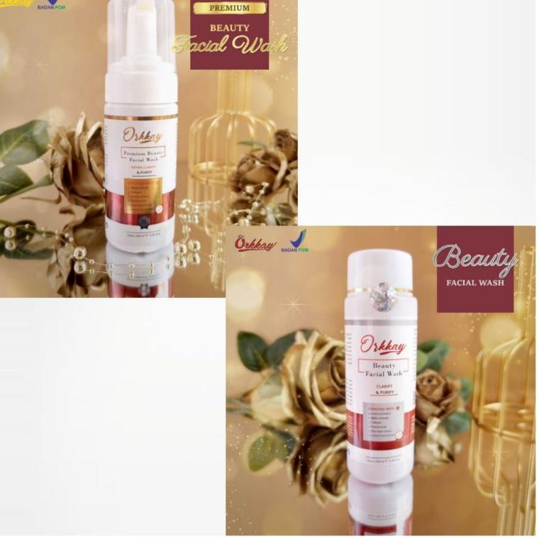 TERBAIK Premium Facial Wash & Basic Facial Wash Orkkay Skincare Best Seller Terlaris grosir