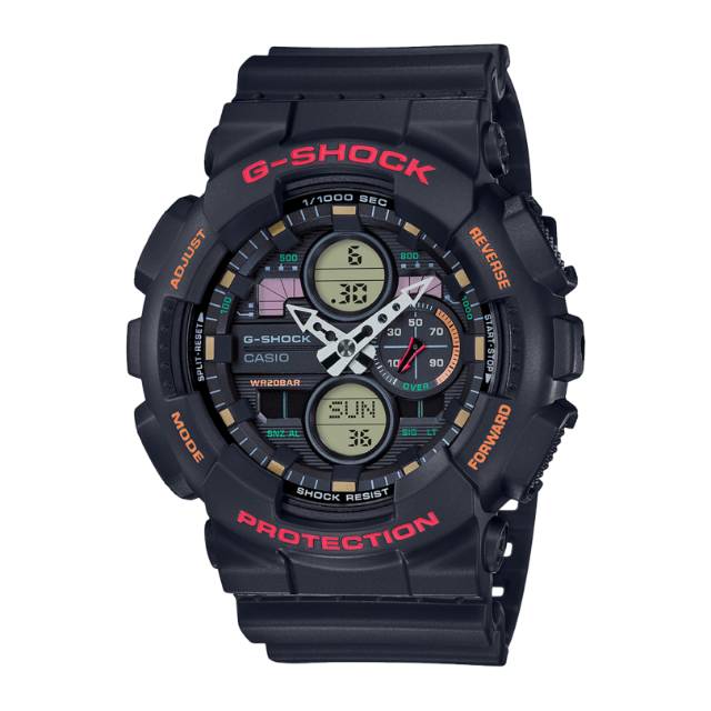 Casio G-Shock GA-140-1A4 / Gshock GA140-1A4 Original & Garansi