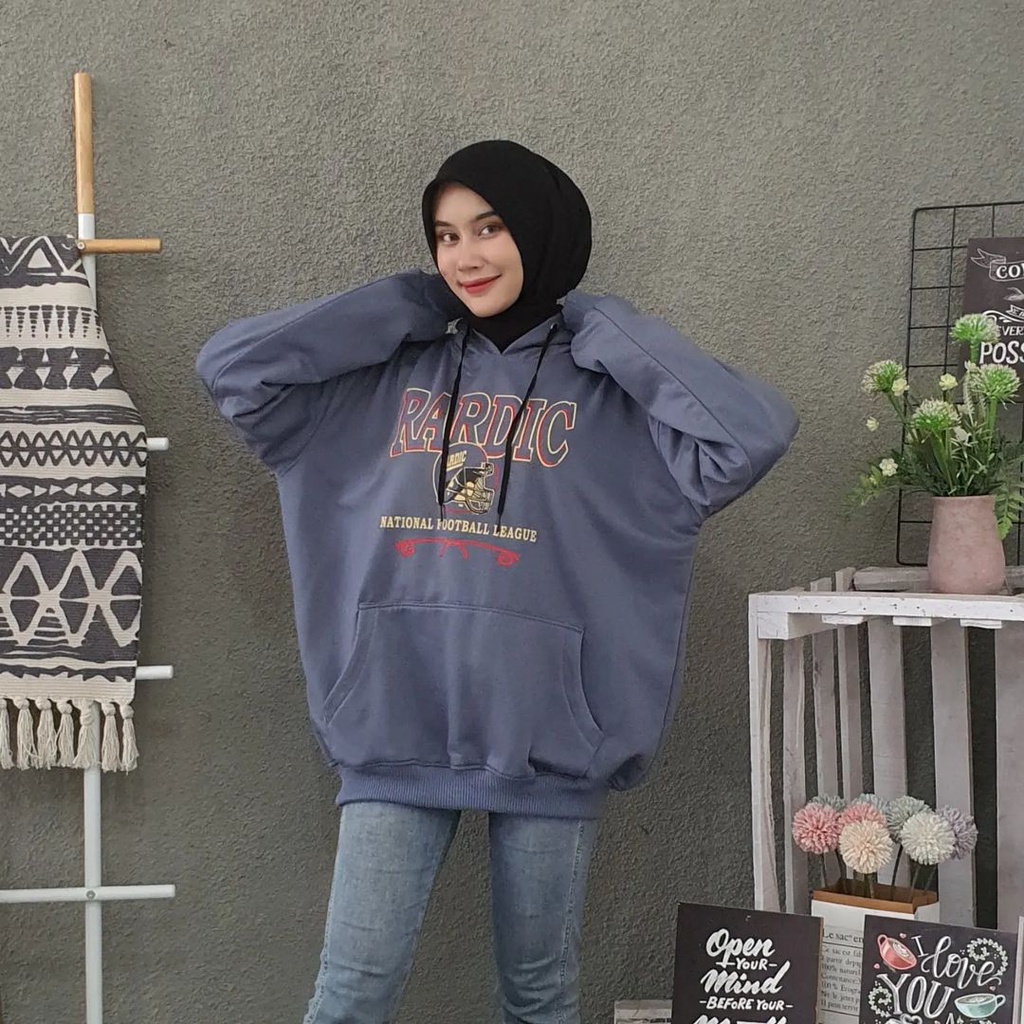 RARDIC 2XL HOODIE SWEATER BAHAN FLEECE TERBARU | Outerwear Terlaris Style Terkini Korean Style