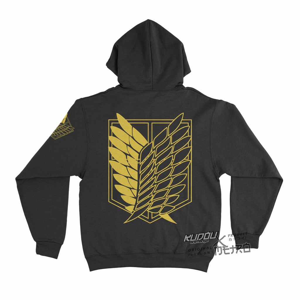 Hoodie SNK Gold Attack on titan