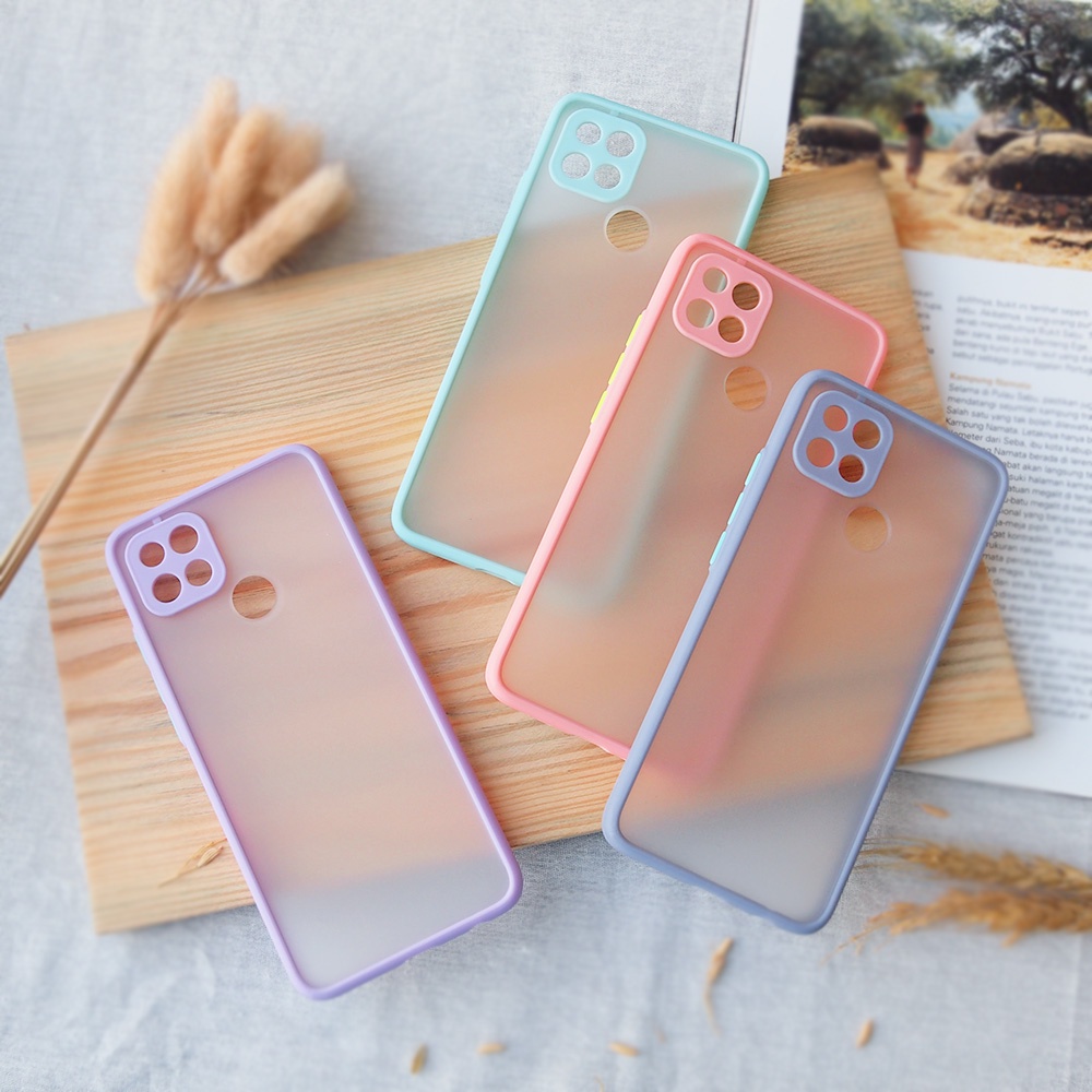 SOFTCASE OPPO A15 A3S A54 A7 A92 A9 2020 RENO 4 5 5F SOFTCASE MACARON CAMERA PROTECTOR