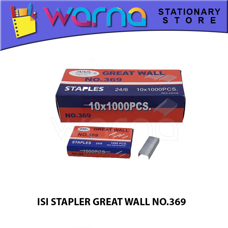 

ISI STAPLER GREAT WALL NO.369