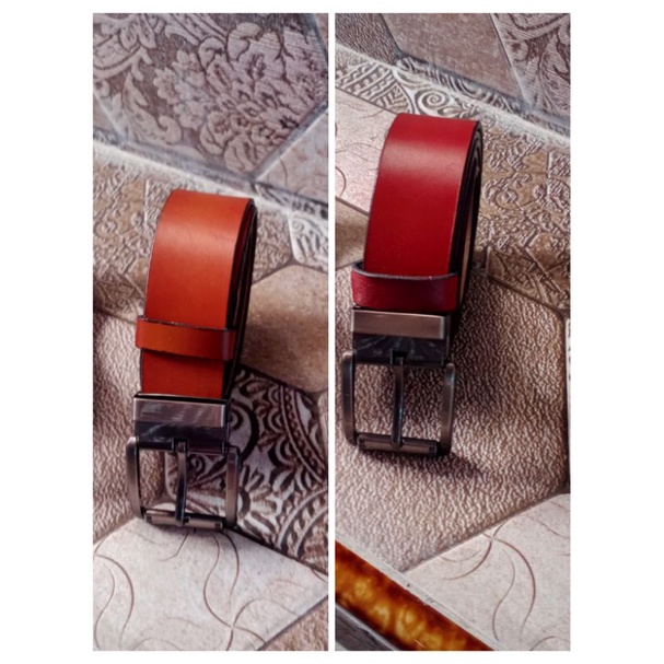 Ikat pinggang kulit pria / Ikat pinggang kulit asli / Ikat pinggang pria / Men Belt /Gesper kulit ~ 