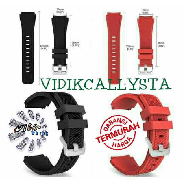 STRAP TALI JAM SAMSUNG GEAR S3 FRONTIER CLASSIC SPORT 22MM 22 MM