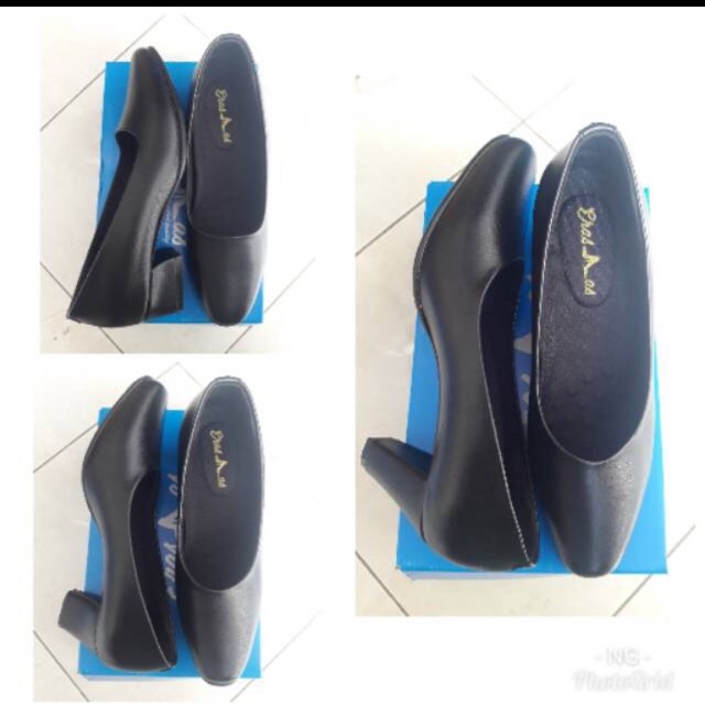 sepatu dinas PDH wanita dove merk Erasmas