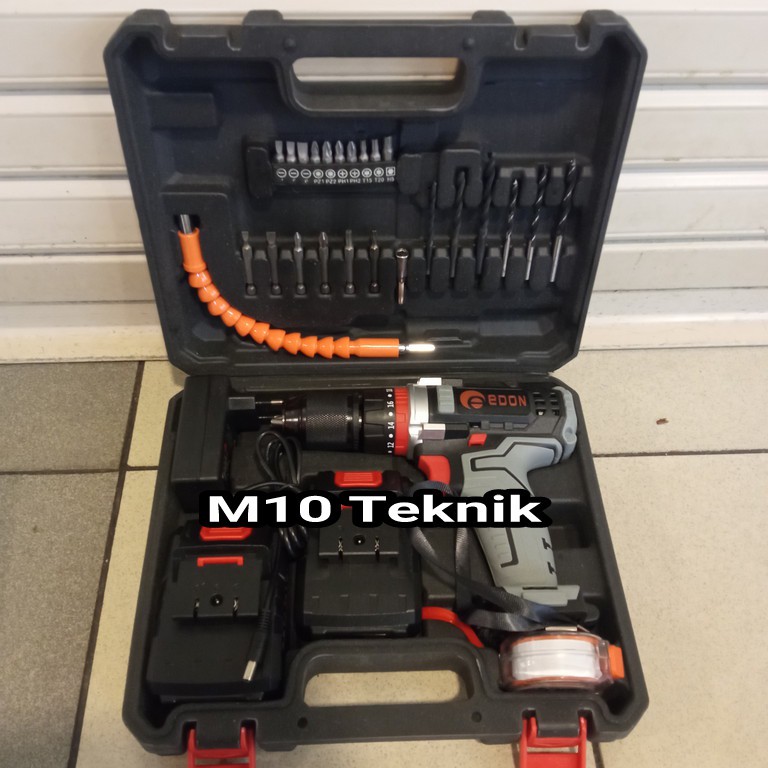 EDON ED2-1810D 18V Mesin Bor Cordless Baterai TERMURAH