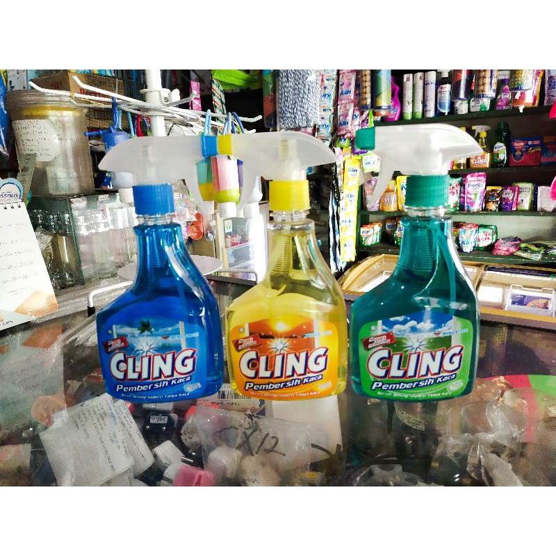 Cling Pembersih Kaca 440 ml