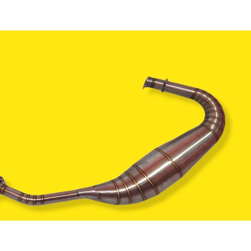 knalpot rx king knalpot pdk rx king Racing full stainles B2TM Racing knalpot-PERUT ONLY