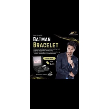 gelang batman mci gelang kesehatan mci