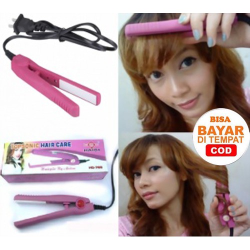 Catok Mini Haidi - Topsonic Hair Care | Catokan Rambut Mini Haidi HD-768