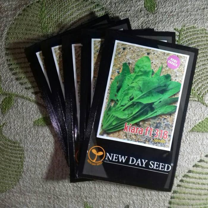 

Benih KIARA Spinach F1 / Poe Leng / Horenso New Day Seed- kemasan asli