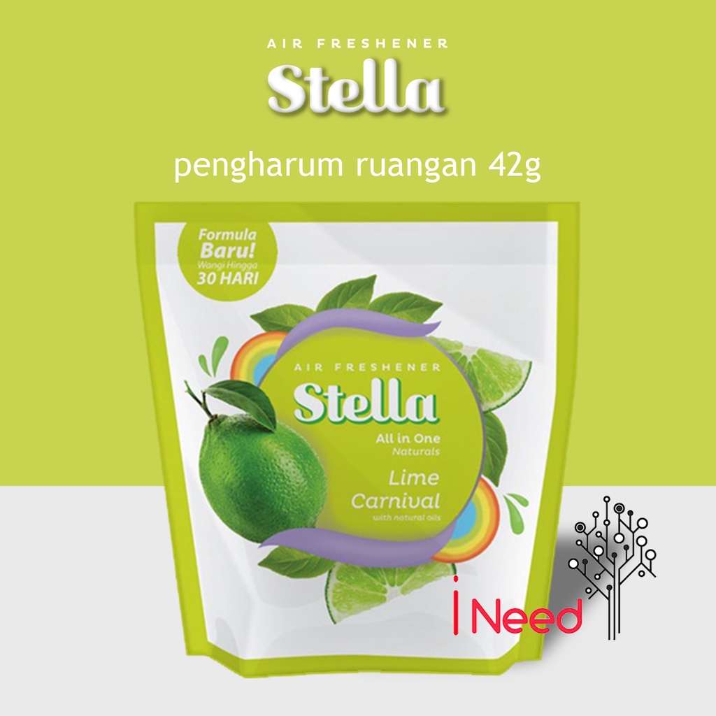 (INEED) STELLA Pengharum Ruangan | Stella Air Freshener All in One - Stella All in One 42g