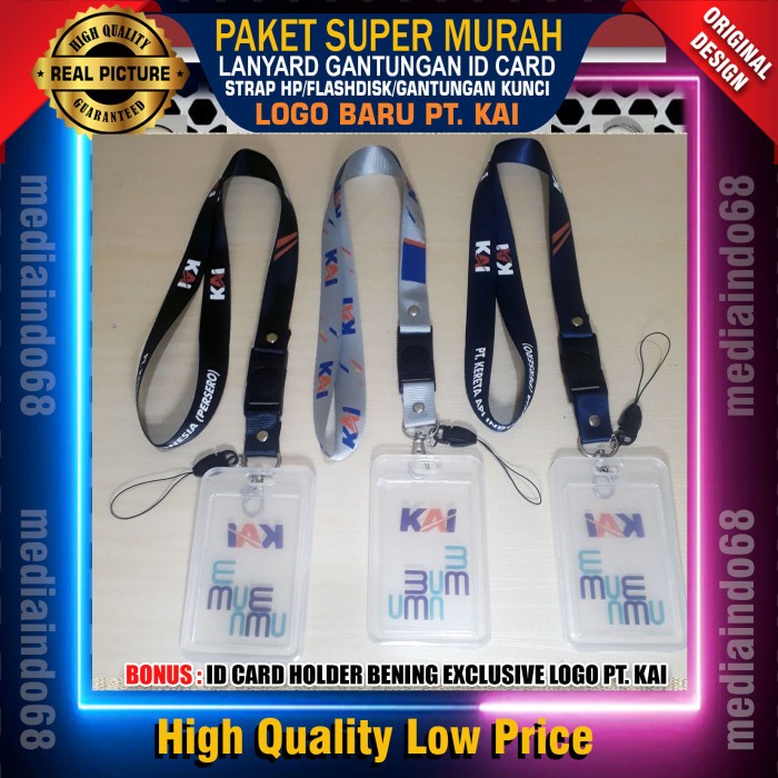 

Bergaransi Gantungan Id Card/Straphp/Flasdisk/Ganci Kai Terbaru Hemat