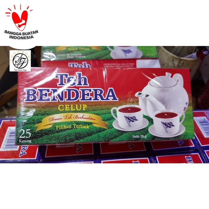 

teh-daun- teh bendera celup (25 kantong/kotak) -daun-teh.