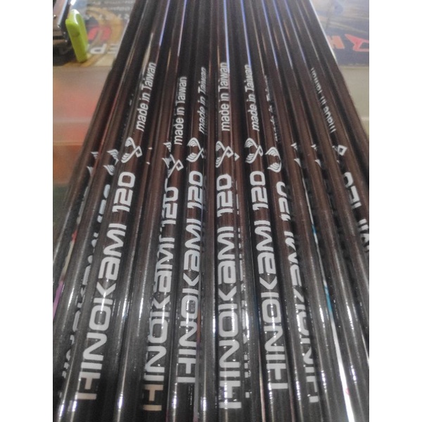 atasan joran solid carbon hinokami 100cm