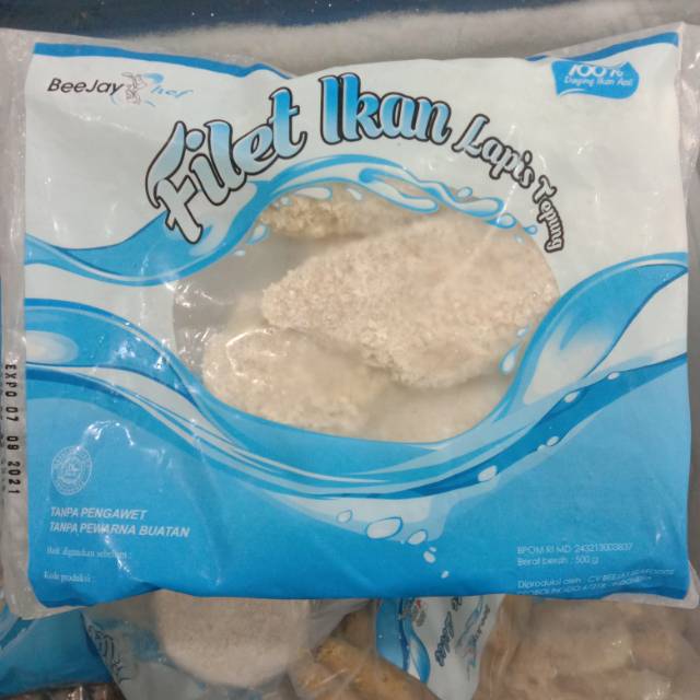 

Fillet ikan lapis Tepung