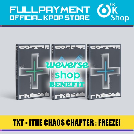 [WEVERSE BENEFIT] TXT - ALBUM [THE CHAOS CHAPTER : FREEZE]