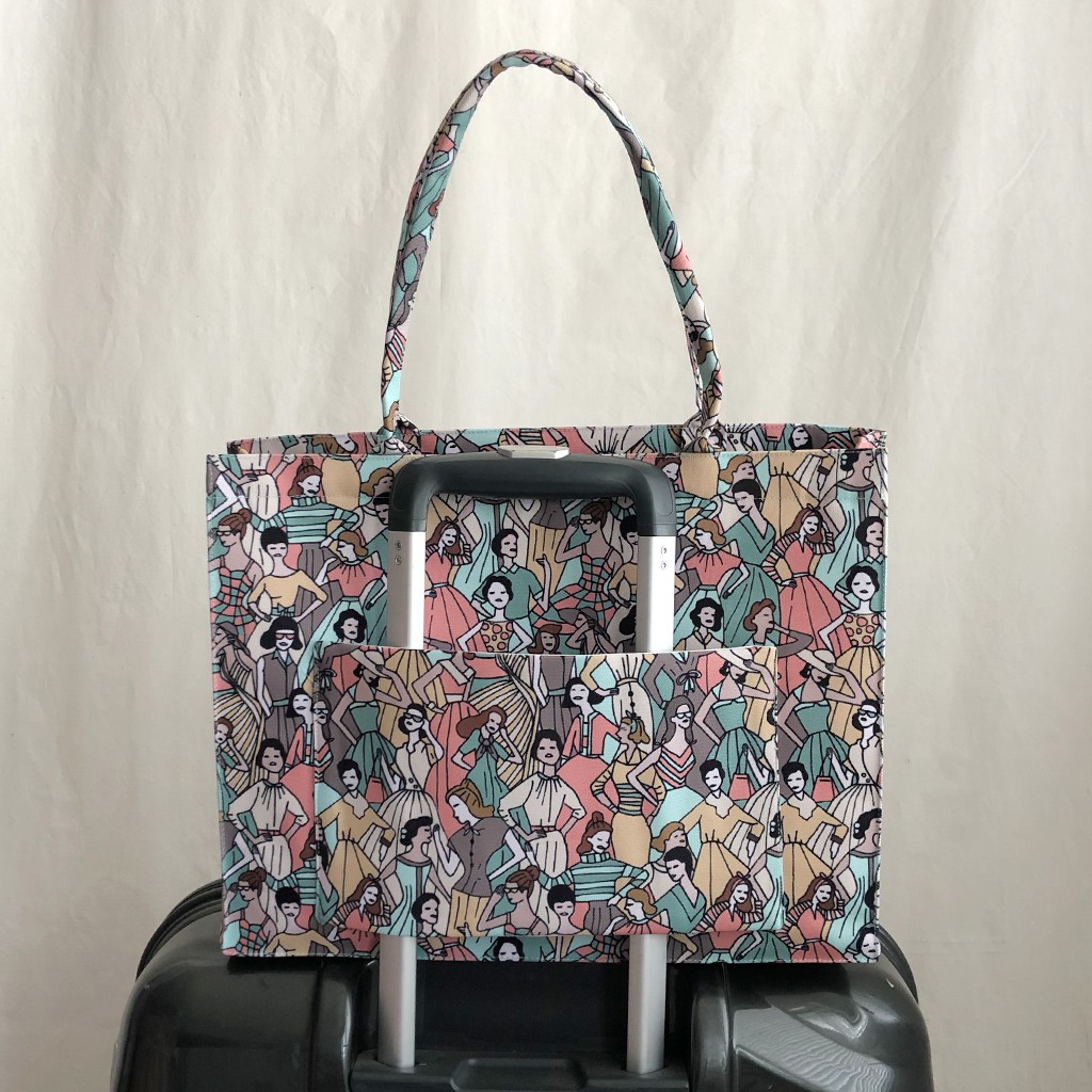 Toteyama - Tas Tote Traveller Medium - Tropical