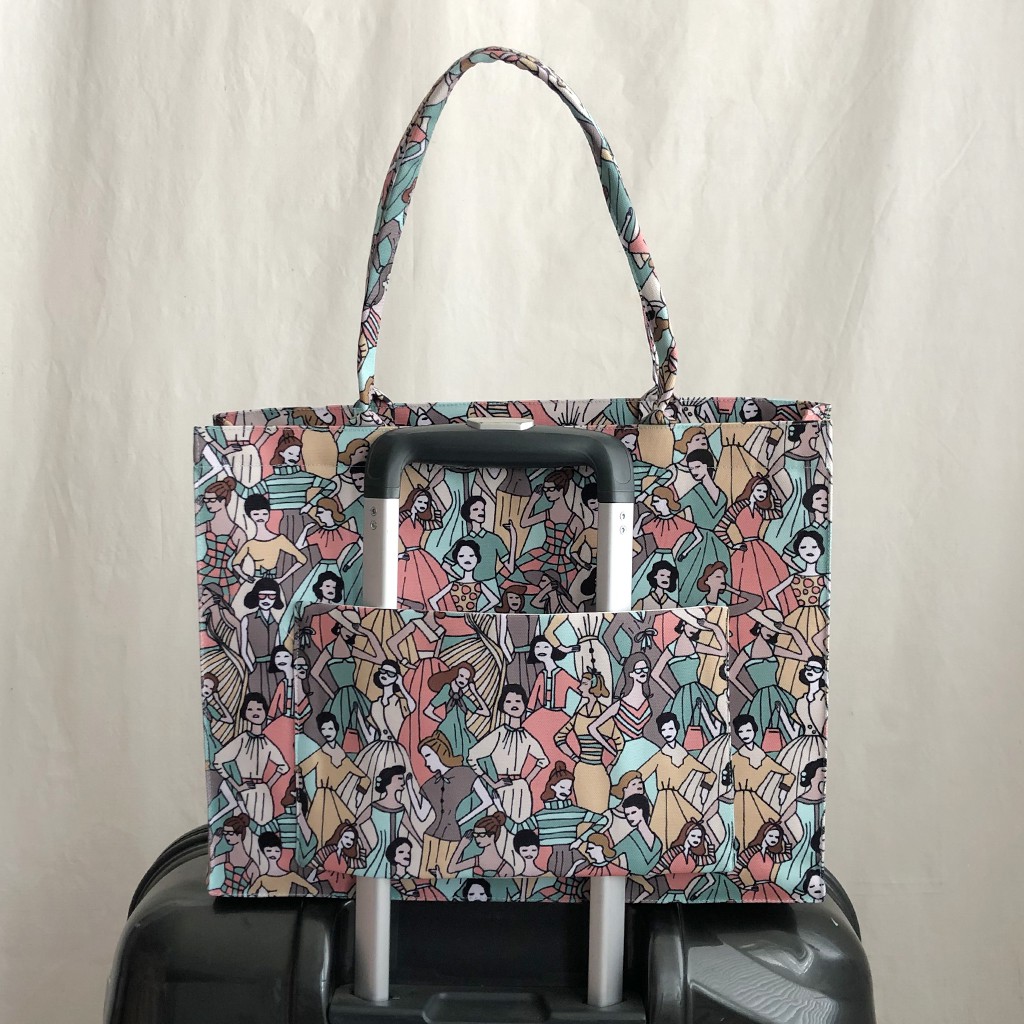 Tas Tote Traveller Medium - Tropical