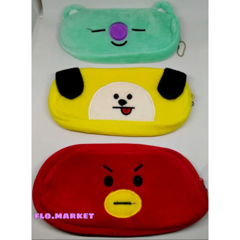 TEMPAT PENSIL BULU/TEMPAT PENSIL BULU BT21/TEMPAT PENSIL BULU UNICORN