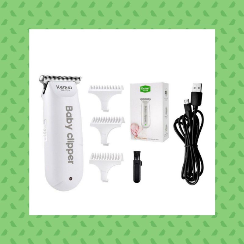 Paling Murah Alat Cukur Mini Kemei Alat Cukur Rambut Bayi Elektrik Baby Clipper Shaver Trimmer - Km-1319 OnzAQ6KU3VEOaJo