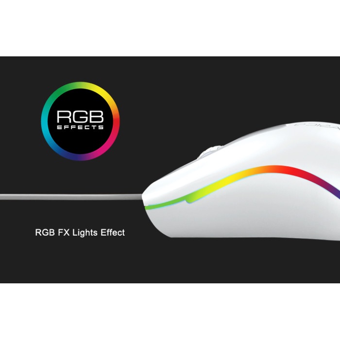 Alcatroz Wired Mouse Asic 9 RGB FX 1000CPI